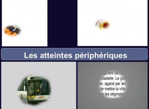 atteintes périphériques